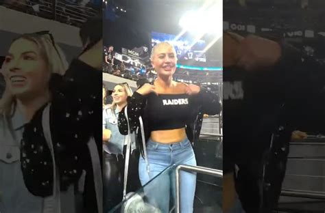 danii banks raiders stadium video twitter|Danii Banks Flashing At Raiders Game: A Viral Moment In Sports ...